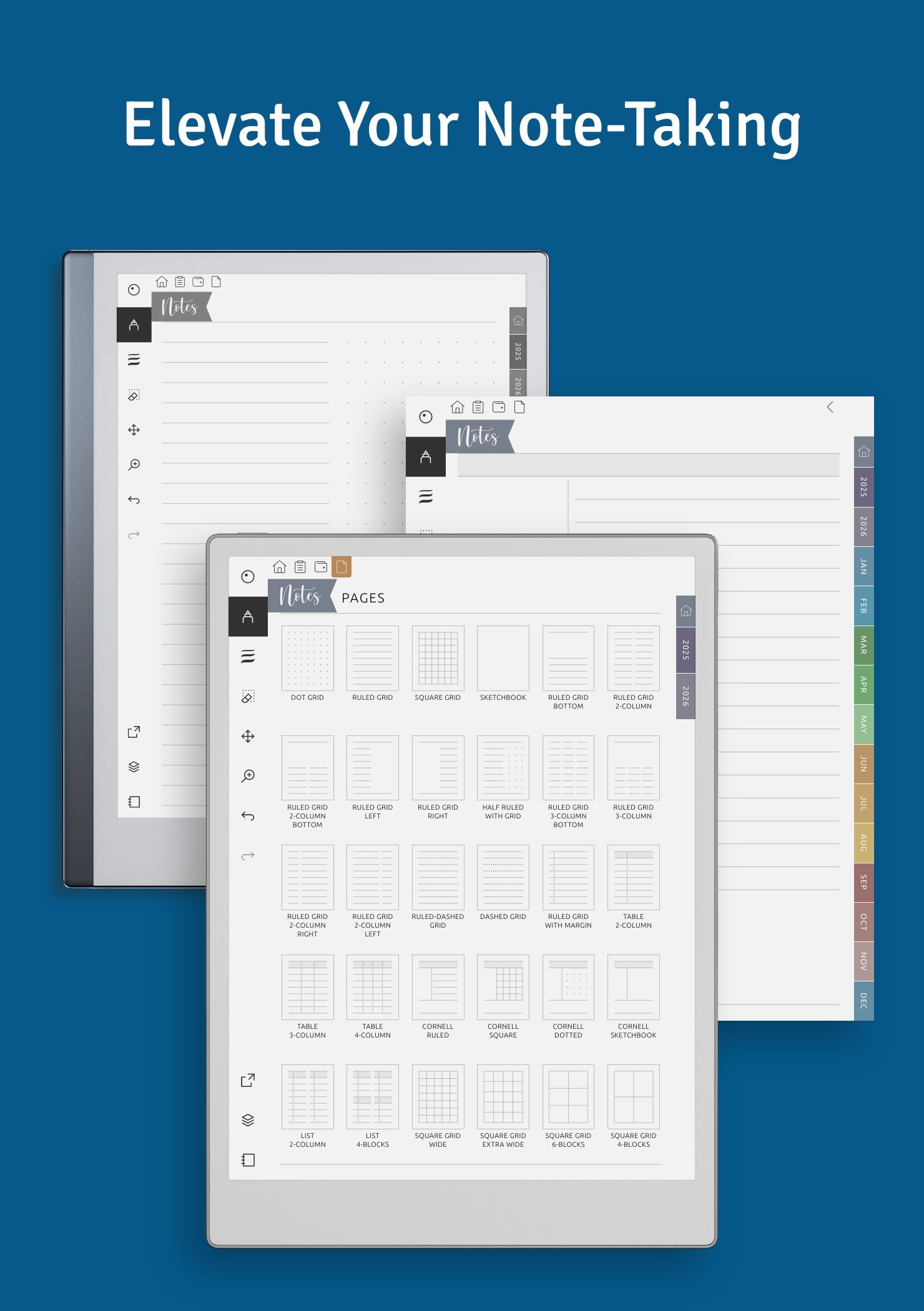 Printable Monthly Calendar With Notes Column