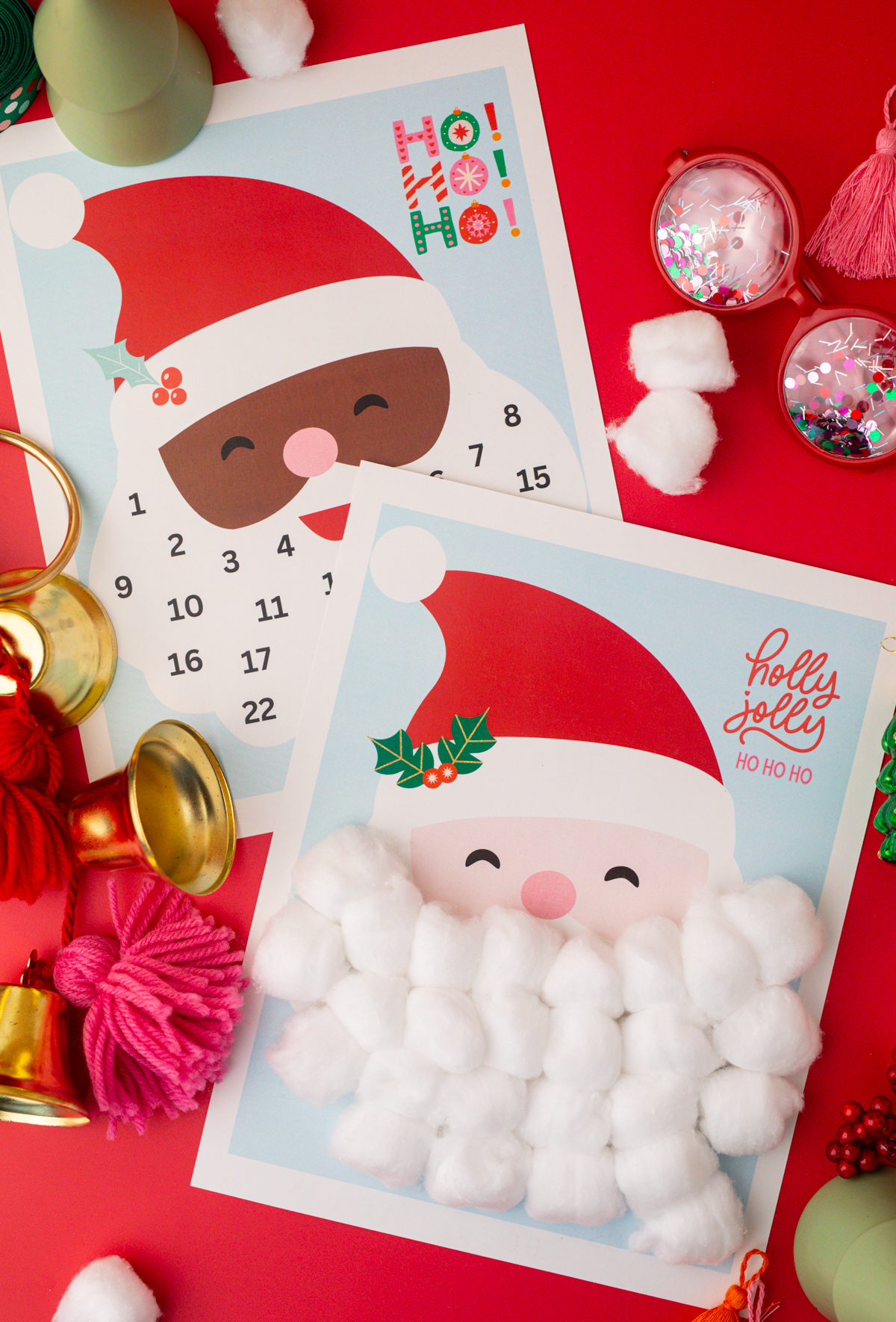 Santa s Beard Advent Calendar Craft Sweet Tea And Sprinkles