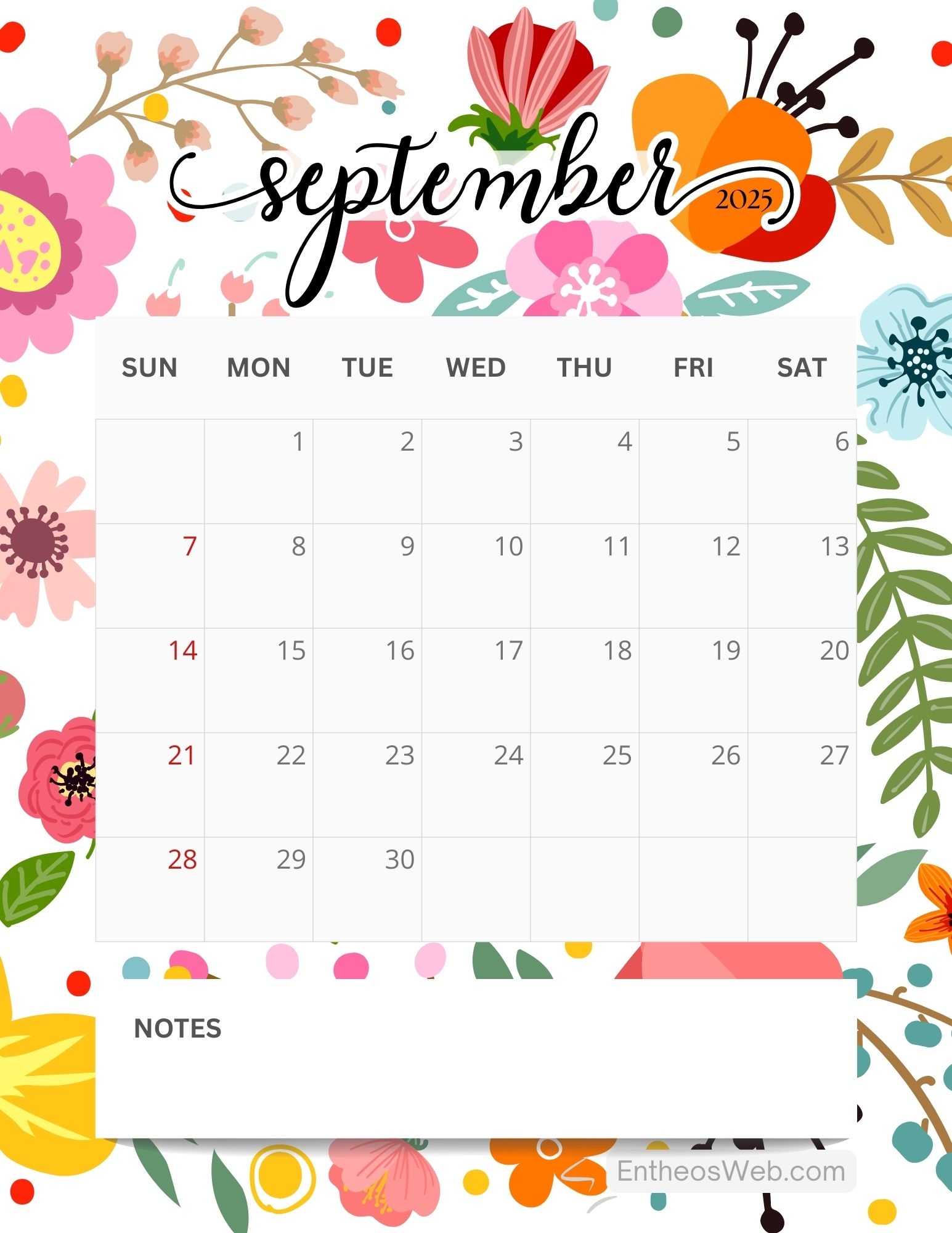 September 2025 Calendar Printables EntheosWeb September 2025 Calendar Printables EntheosWeb