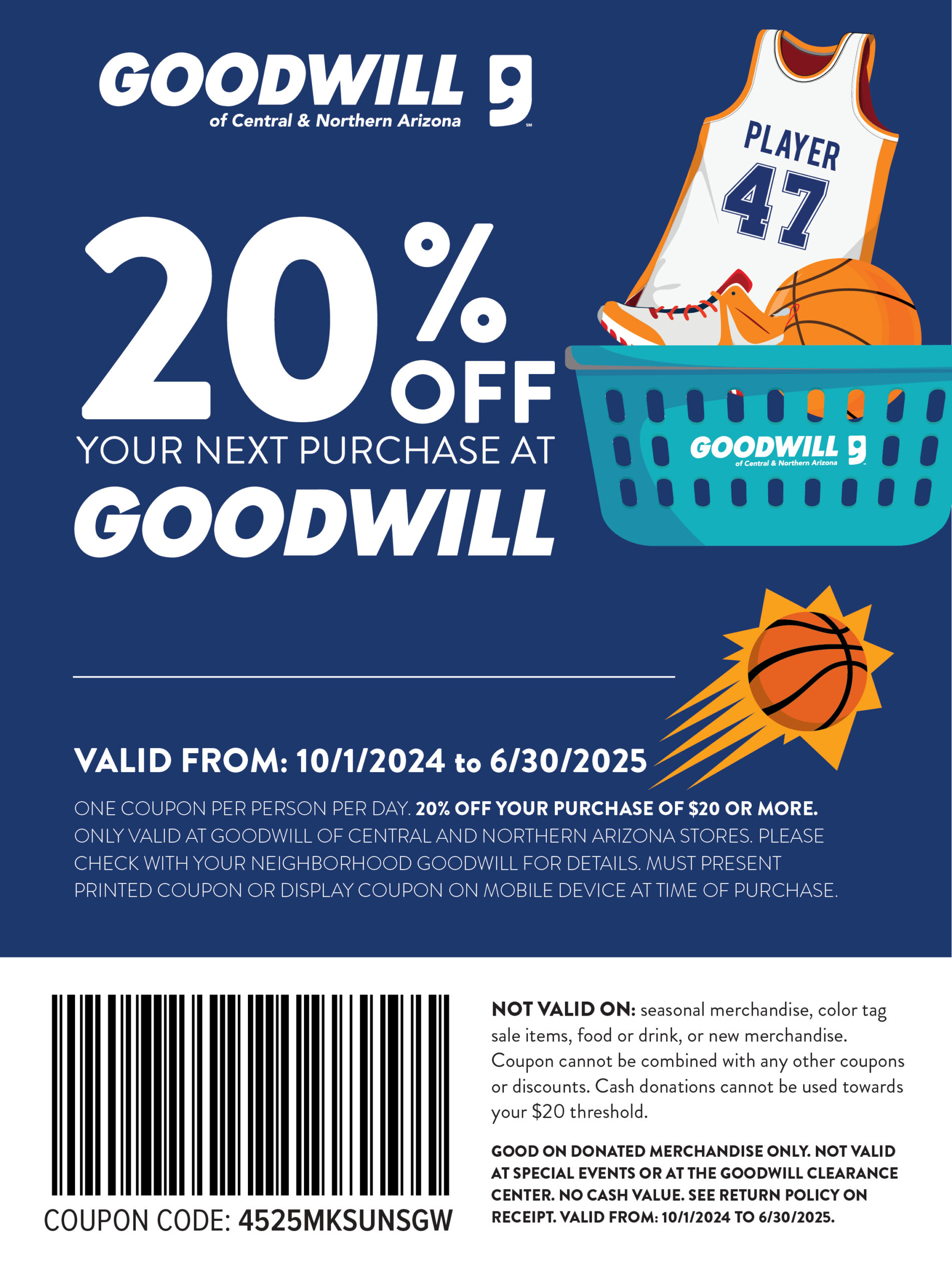 Welcome Suns Fans Goodwill Of Central And Northern Arizona