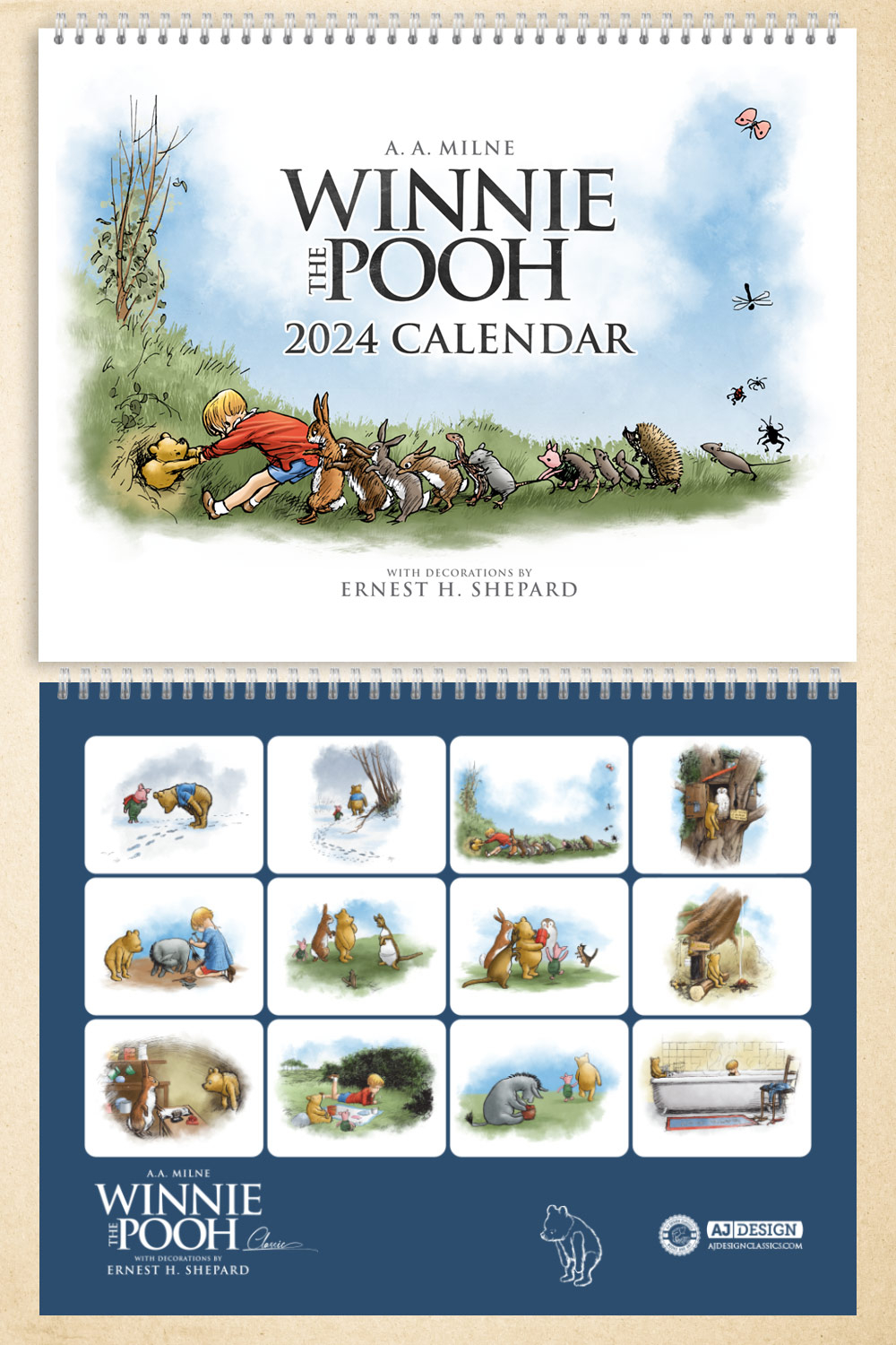 Winnie The Pooh Printable Calendar